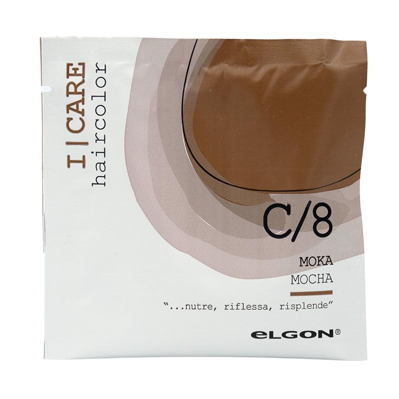 Maschera riflessante elgon in bustina monodose da 25ml color moka