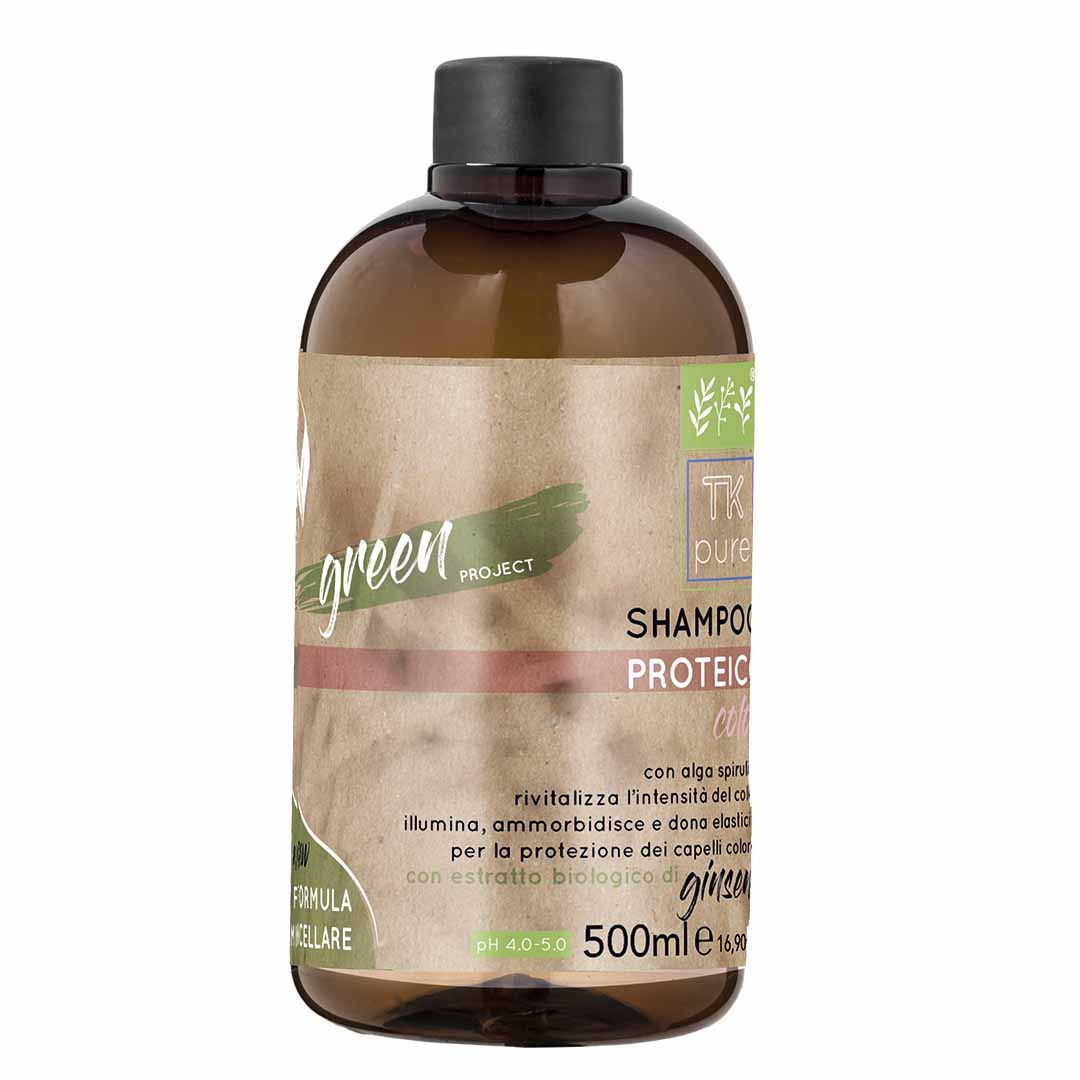 Bottiglia da 500ml di shampoo dopocolore